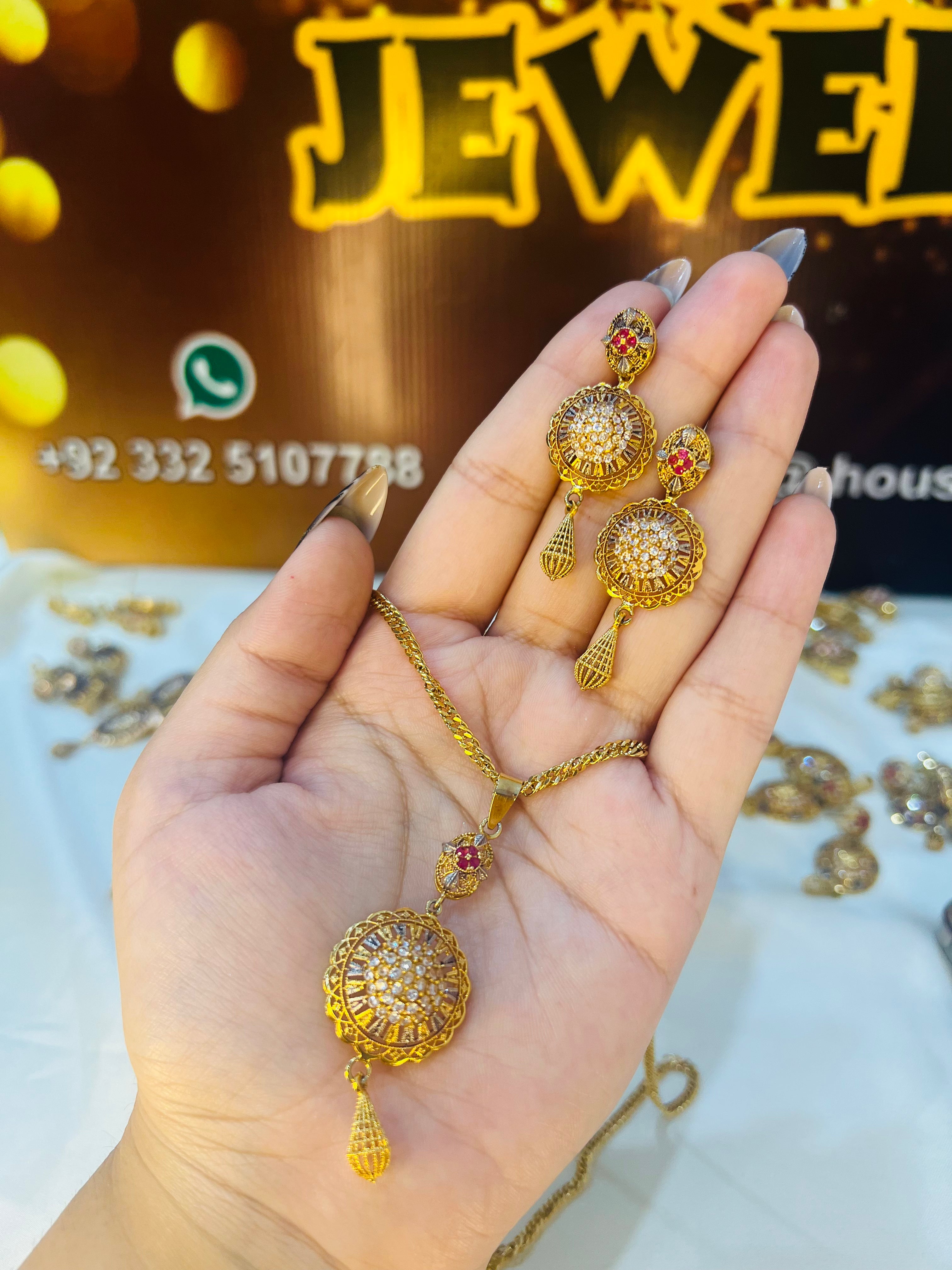 RP Stone Pendant Set SP0008