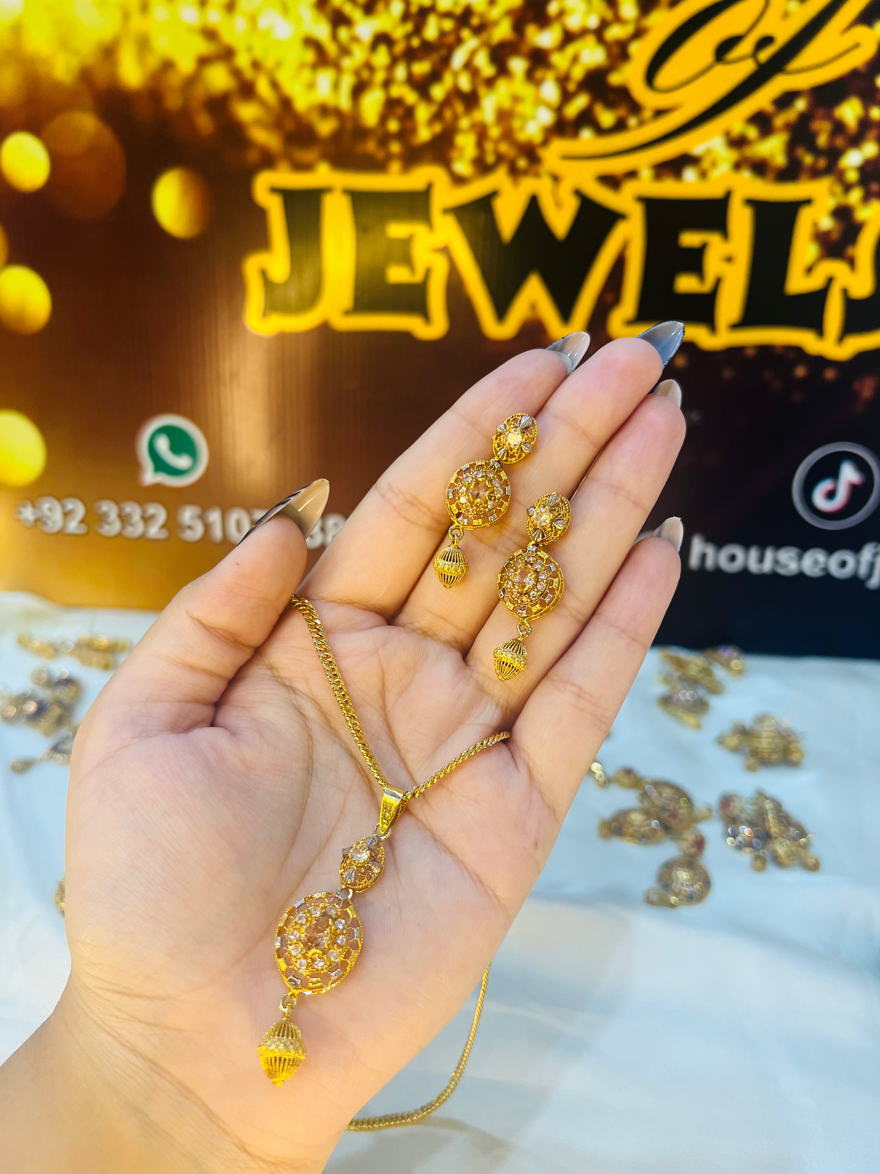 RP Stone Pendant Set SP0009