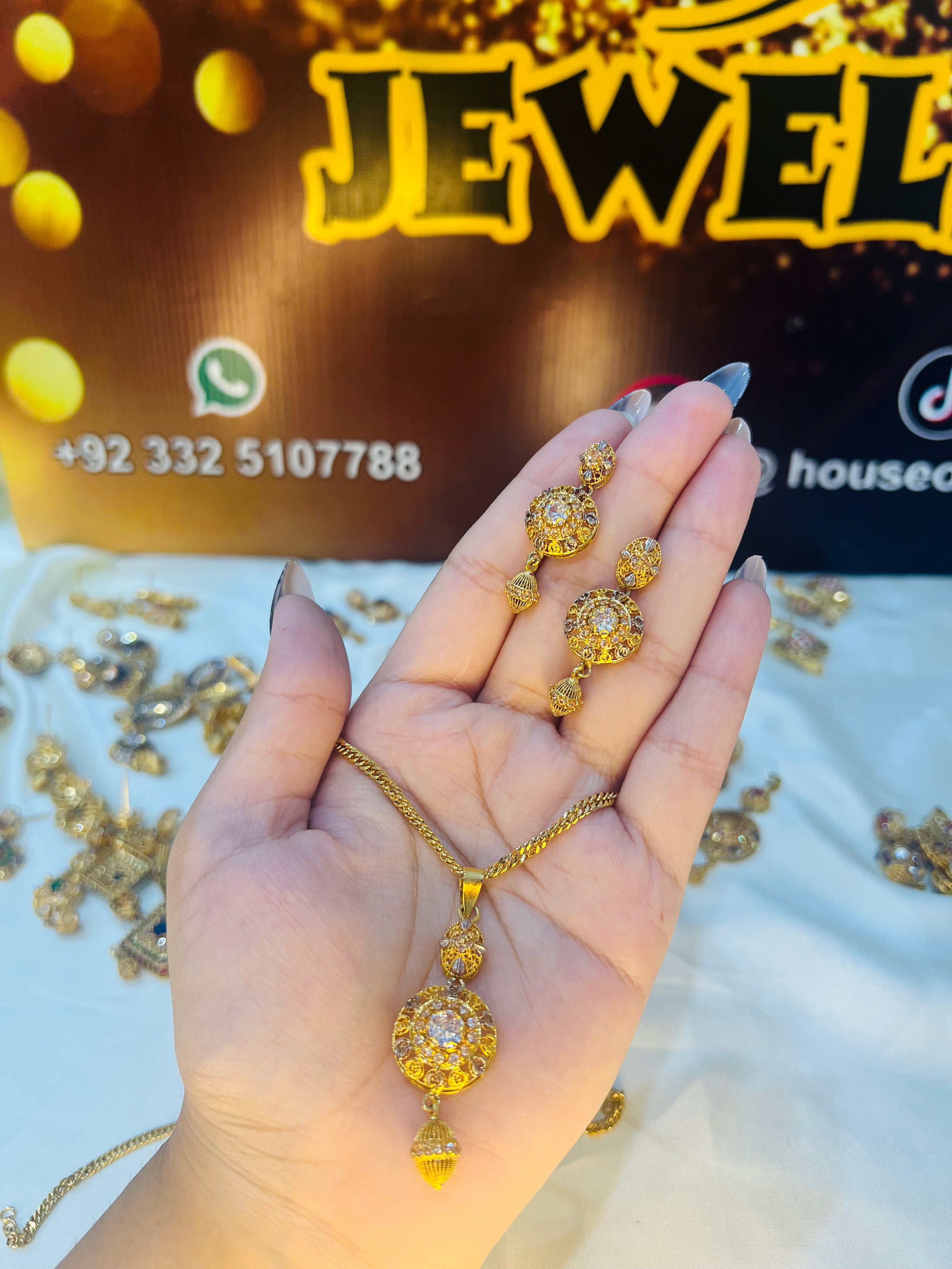 RP Stone Pendant Set SP0019