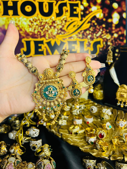 Royal Rajwari Mala Set