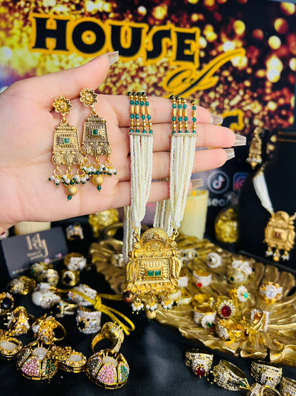 Rajwari Mala Pearl Strings