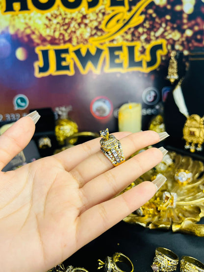 GP Adjustable Stone Ring GP004